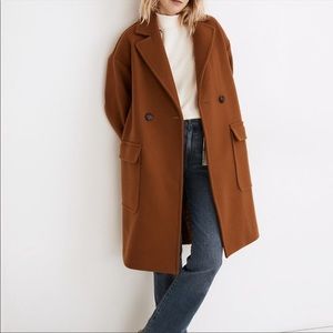 Madewell Averdon Coat in Insuluxe Fabric